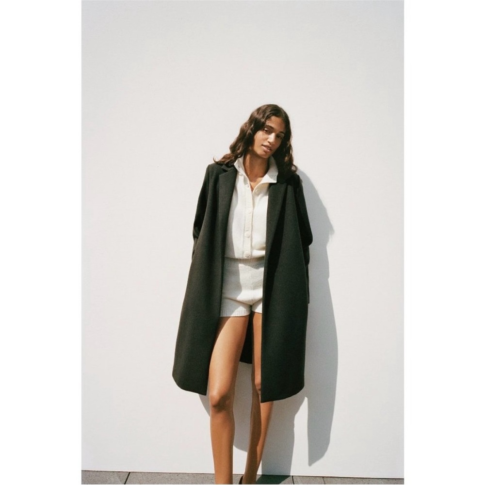 Zara Dark Green Coat